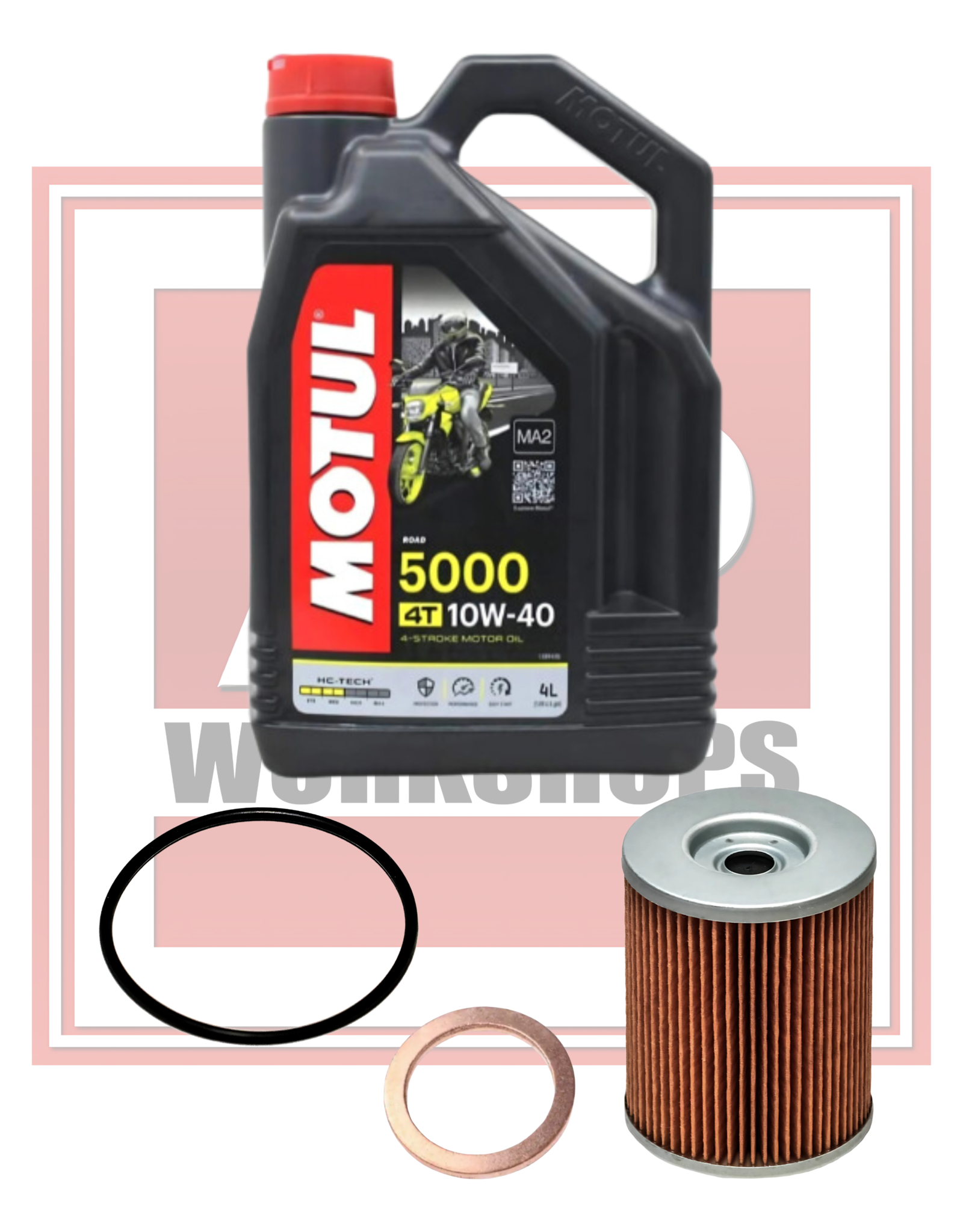 AP Workshops Motul Oil Service Kit Standard Filter