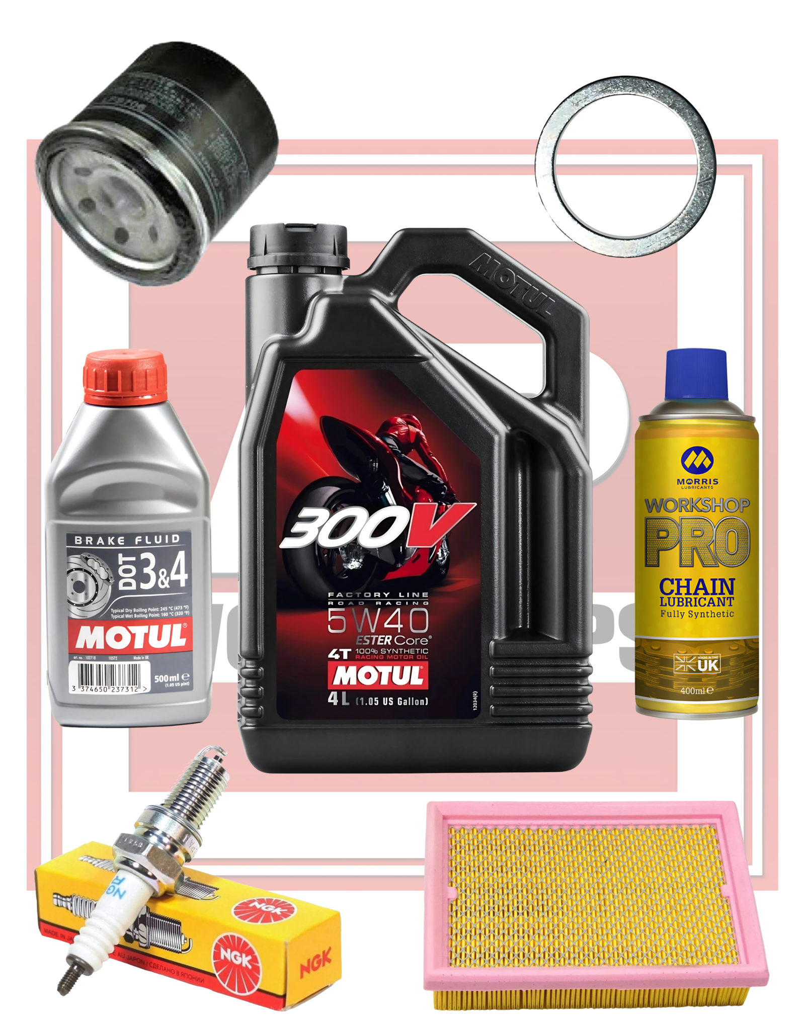 AP Workshops Full Service Kit RSV4 11-14