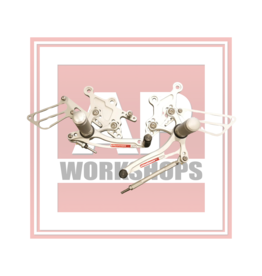 AP Workshops RSV4 and Tuono V4 Rearsets Silver (Including Rear Brake Line)
