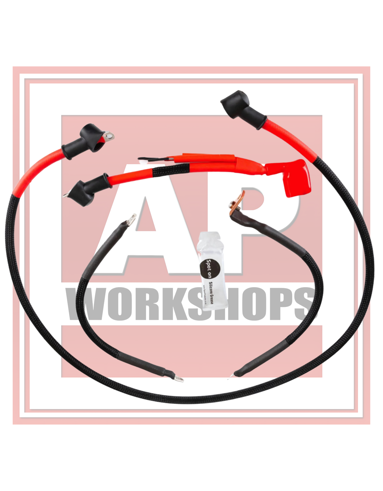 AP Workshops Uprated Battery Cable Kit RSV4 & Tuono V4 (with ABS) all models
