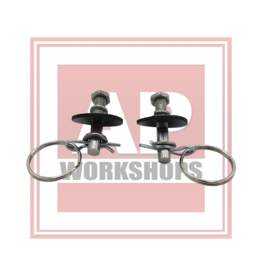 Red Rat Red Rats quick release seat/tank pins (pair)
