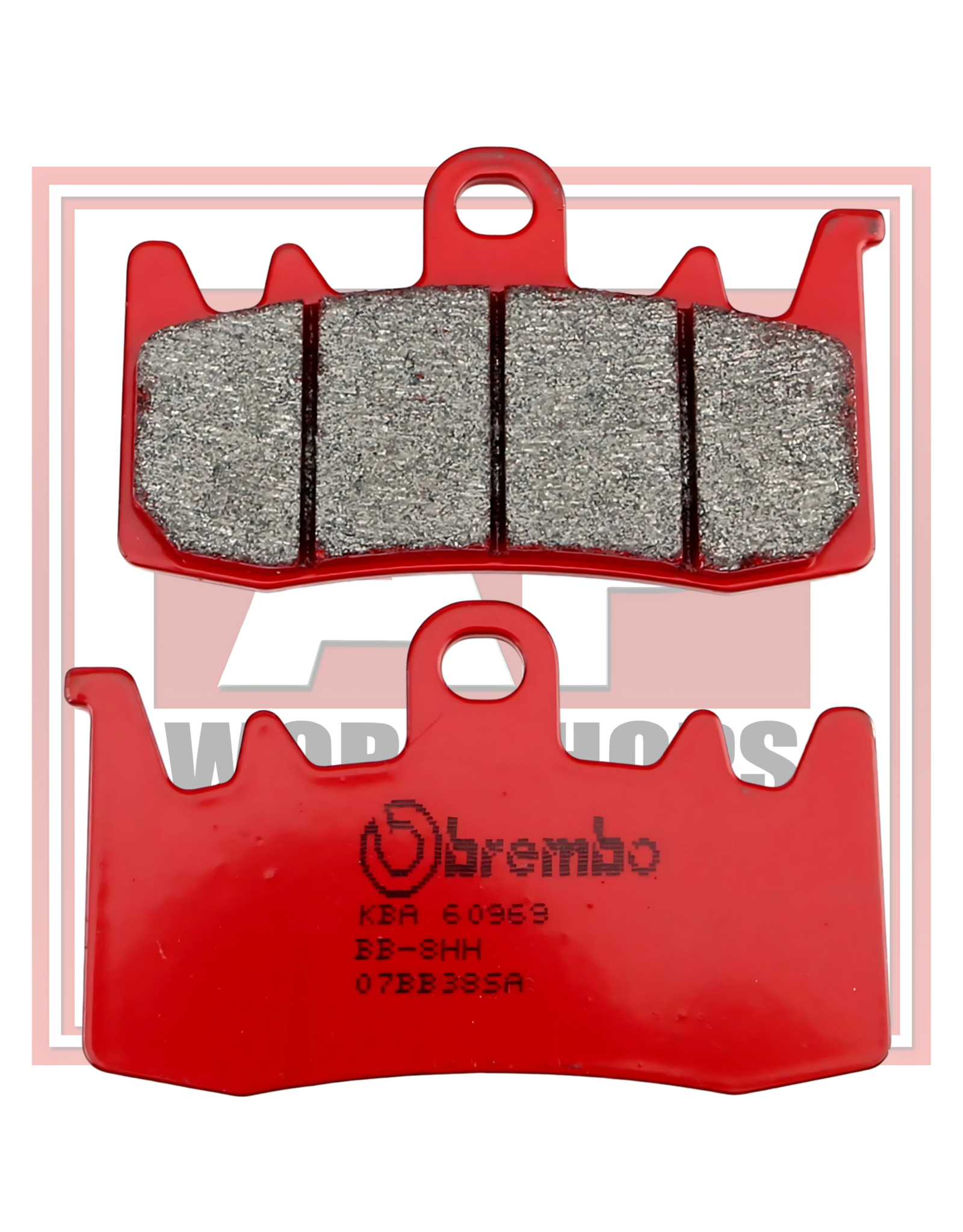 Brembo Brembo Front Brake Pads Tuono ABS 13-16, Caponord 1200 13-19