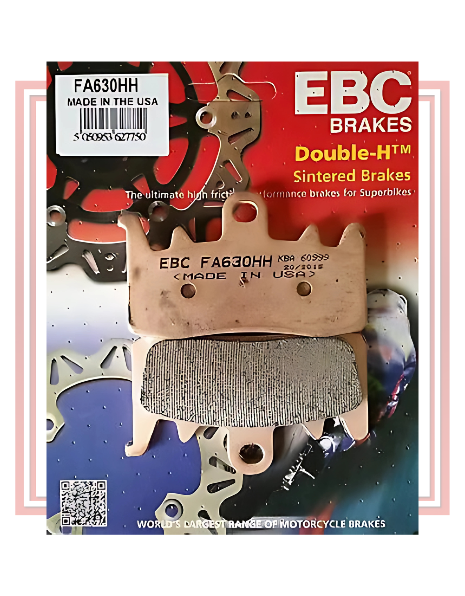 EBC FA630HH Brake Pads Aprilia Tuono V4, RS660, Tuono 660