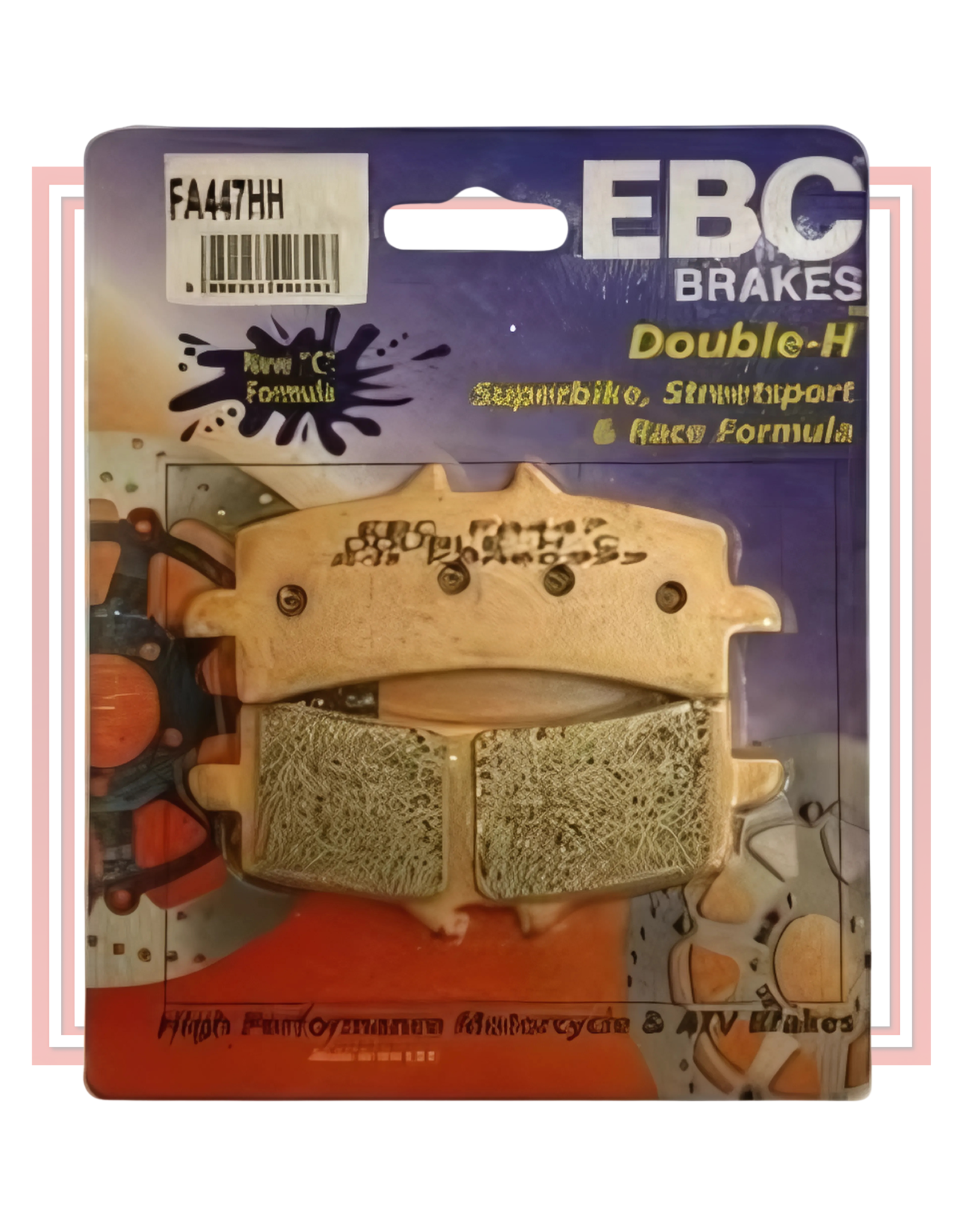 EBC Brakes Brake Pad Front FA447HH (RSV4 Factory/RSV4 R)