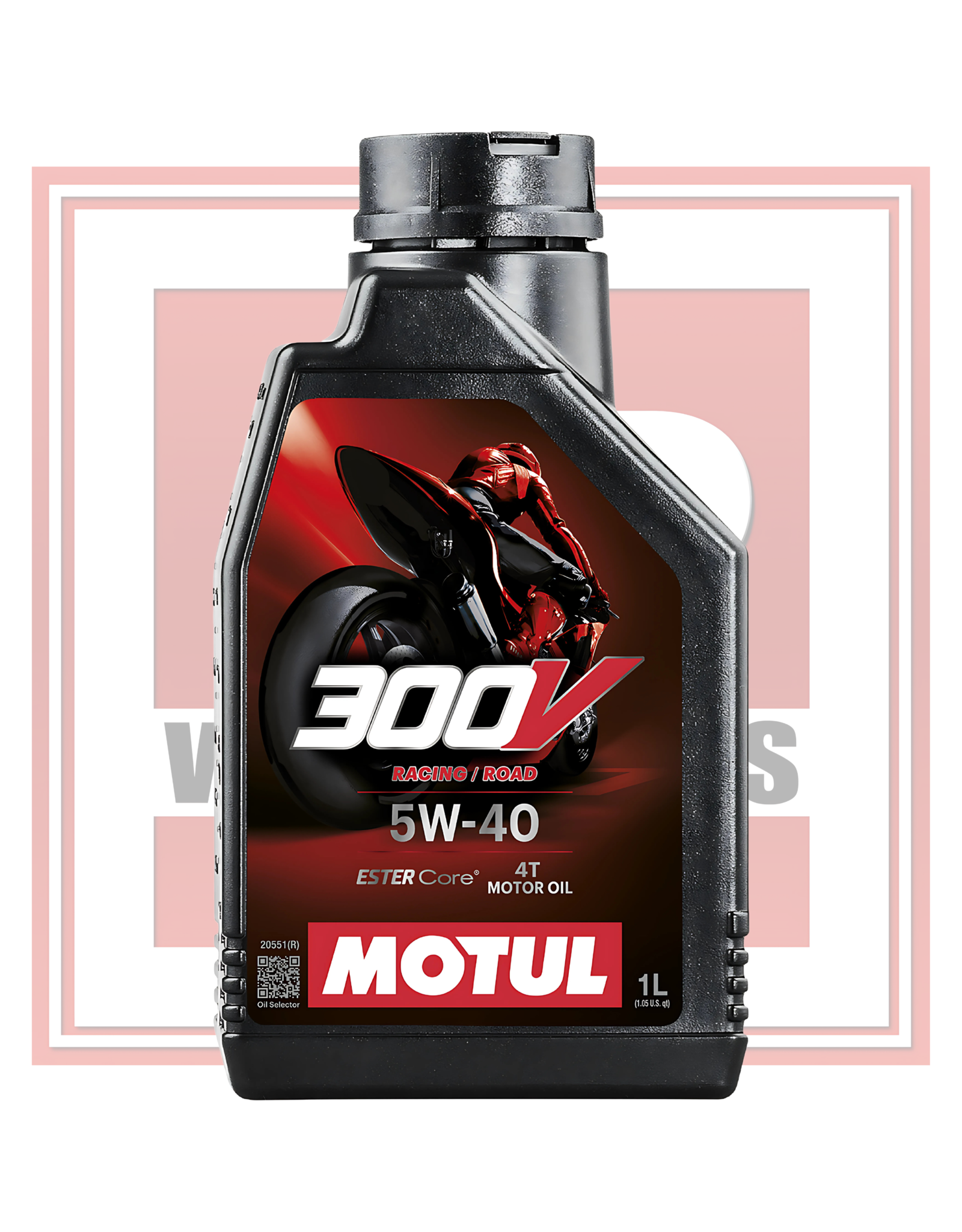 MOTUL 300V 5W-40 1L モーターオイル　5本セット MOTUL 300V FACTORY LINE OFF ROAD 5W-40 4T - Motul