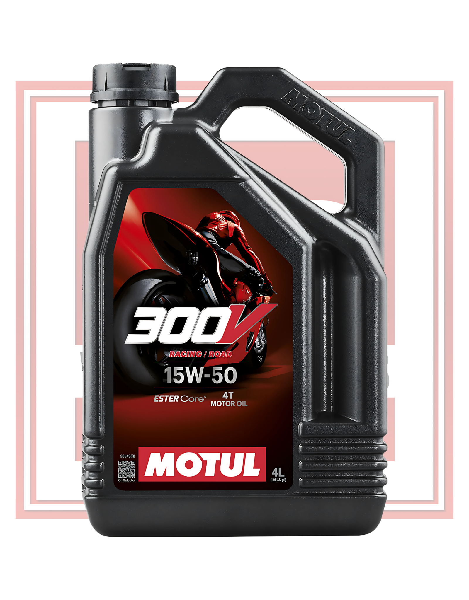 MOTUL 300V 15W50 1L ×4本。 Motul 300V Competition 15W50 Motor Oil - FastWRX.com