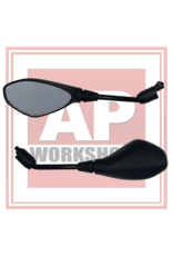AP Workshops Tuono Gen 2 Mirrors, pair (aftermarket)