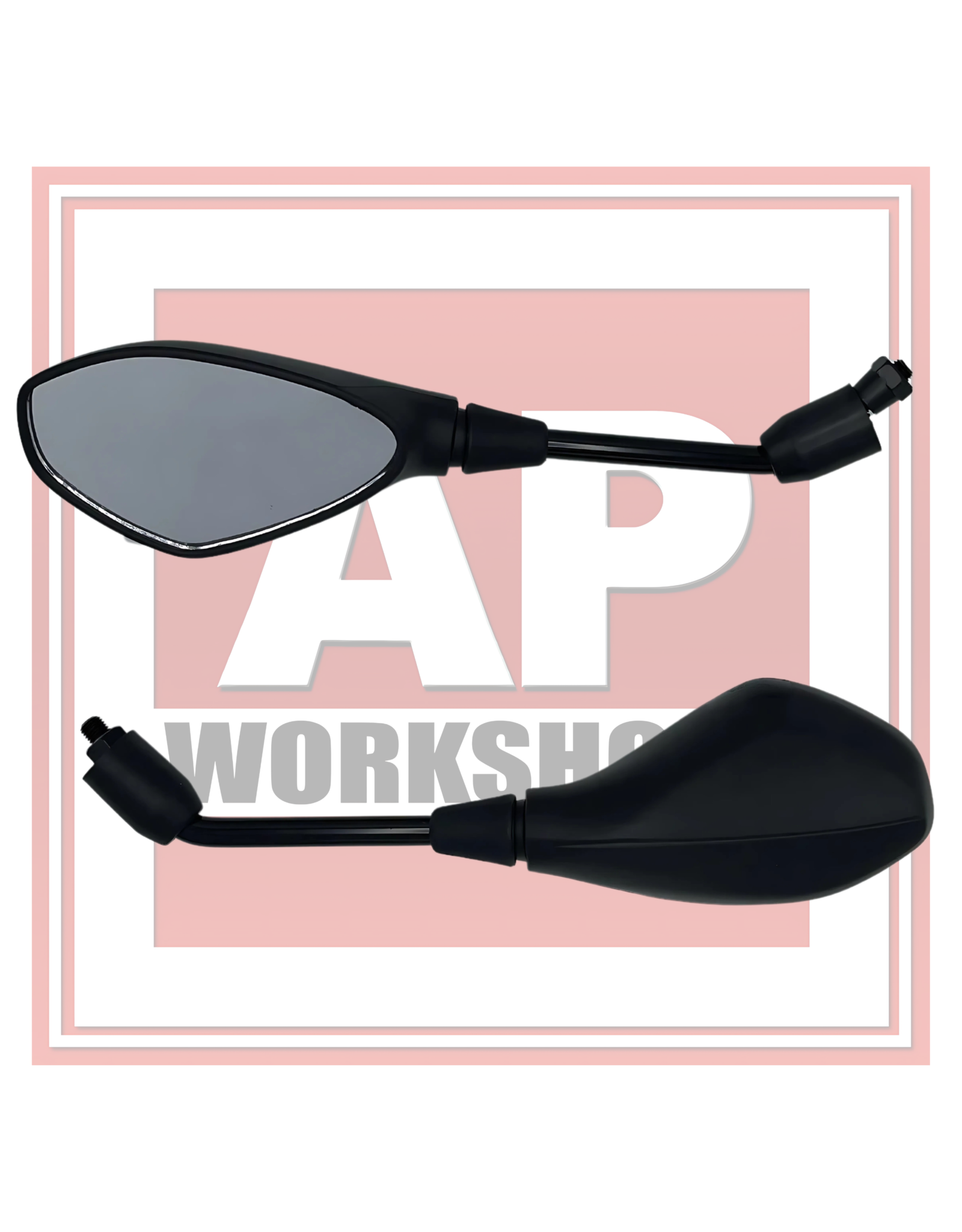 AP Workshops Tuono Gen 2 Mirrors, pair (aftermarket)