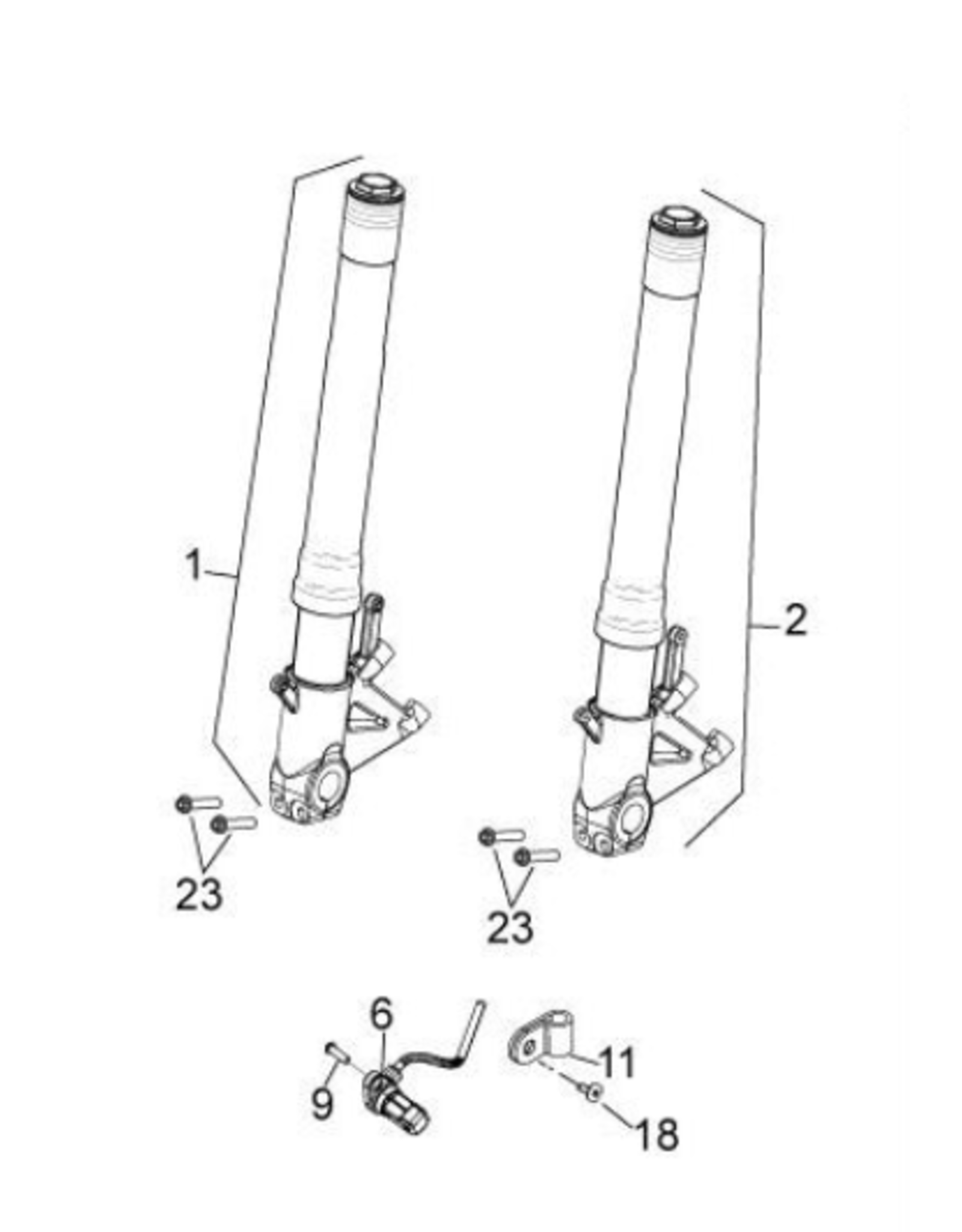 Aprilia Wheel Speed Sensor incl ABS 1D003350/859792