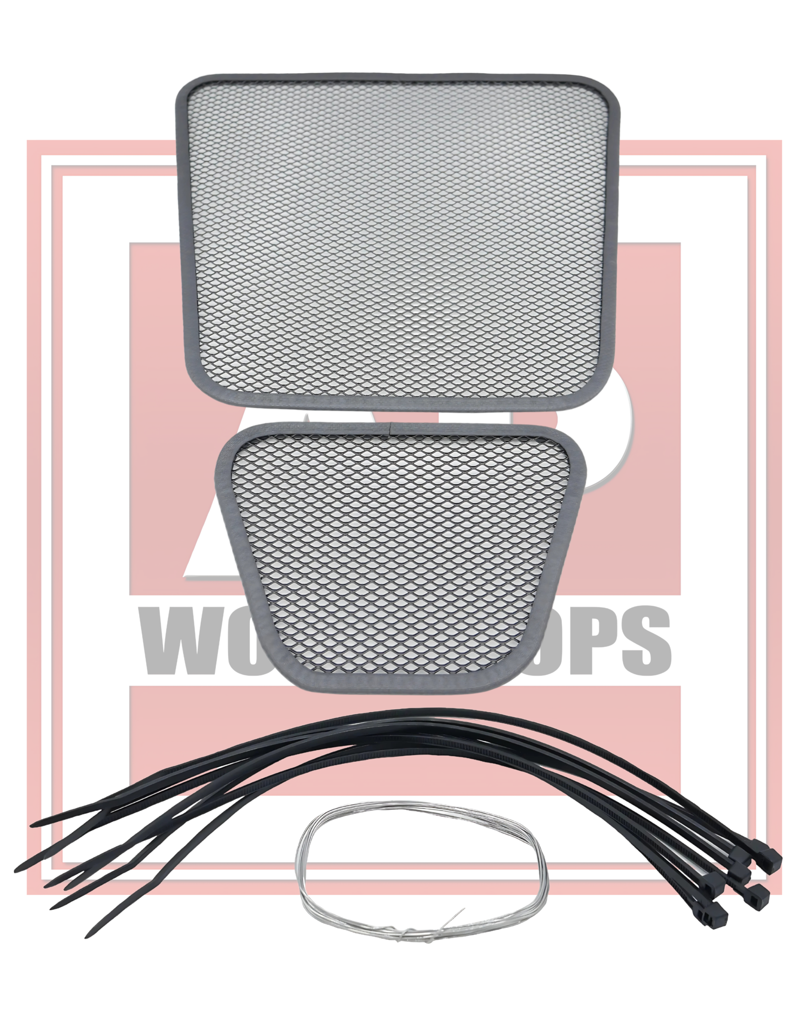 AP Workshops Radiator Guards. RSV4 & Factory - 17-24 & Tuono 21-24