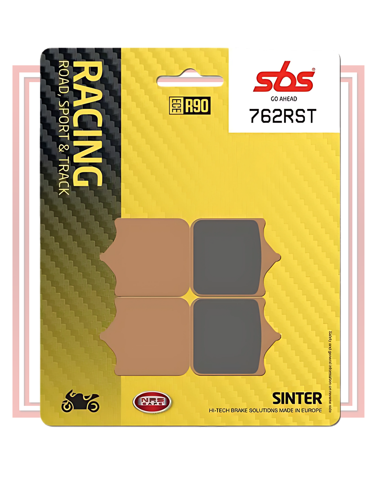 SBS 762RST Front Brake Pads, Aprilia V-Twin - AP Workshops