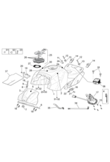 Aprilia V4 Petrol Light Indicator 899068