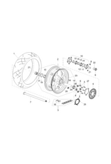 Sprocket Carrier Nut 2B002634