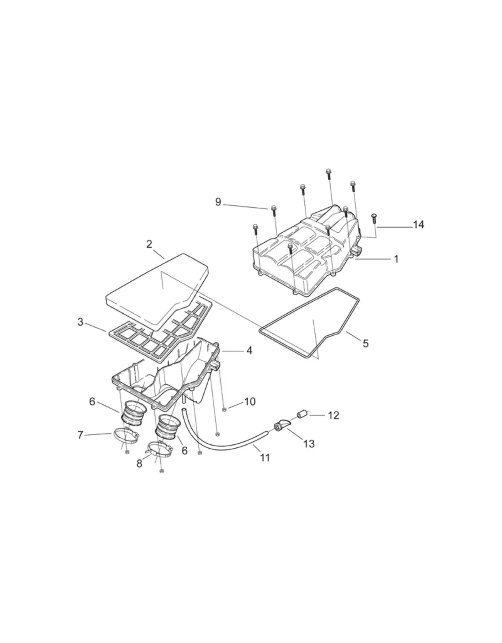 Aprilia Aprilia RS250 Air Filter - AP81023510P