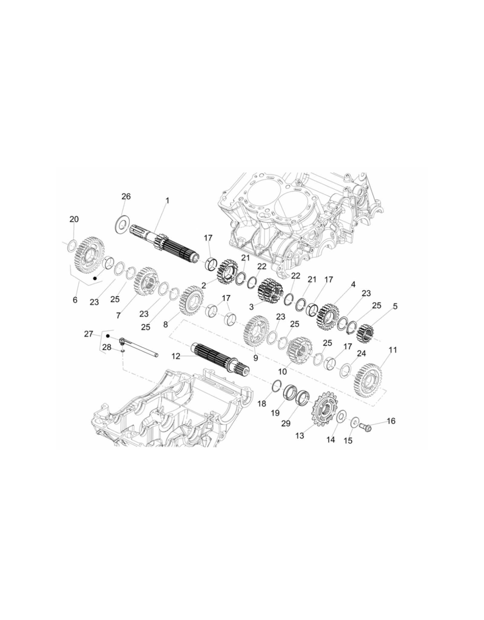 Aprilia Aprilia RS660/ Tuono 660 Sprocket Bolt B043047
