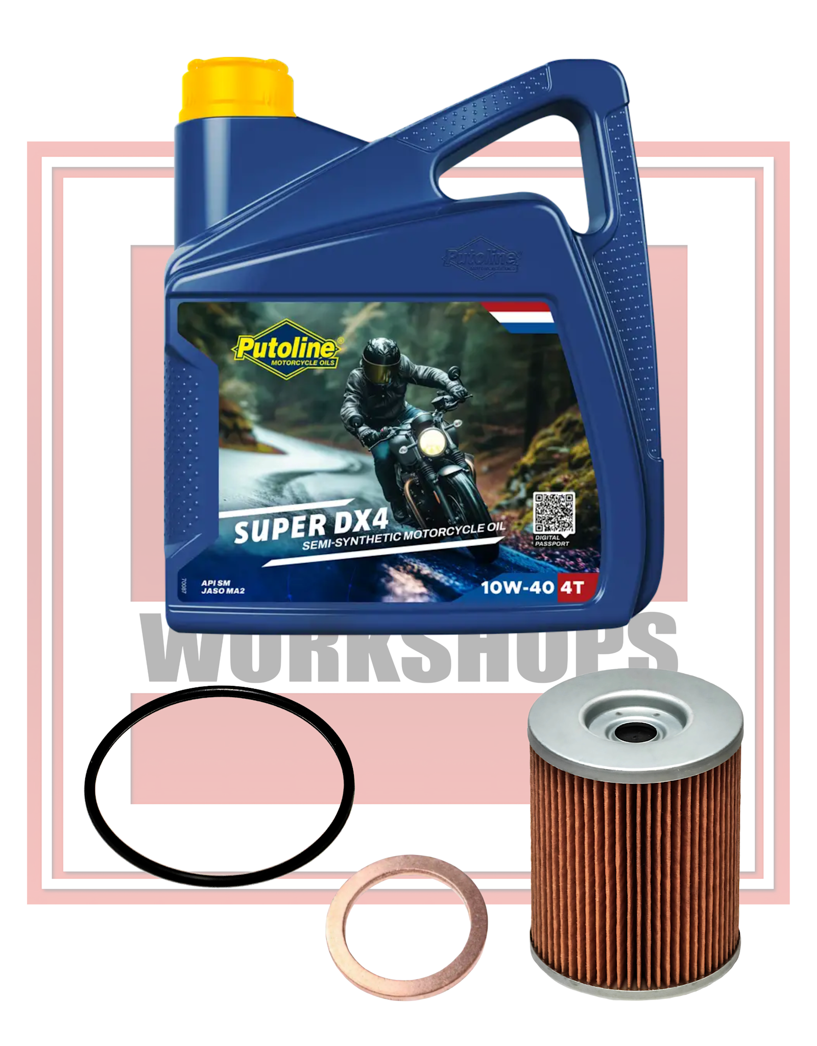 AP Workshops Putoline Oil Service Kit Standard Filter