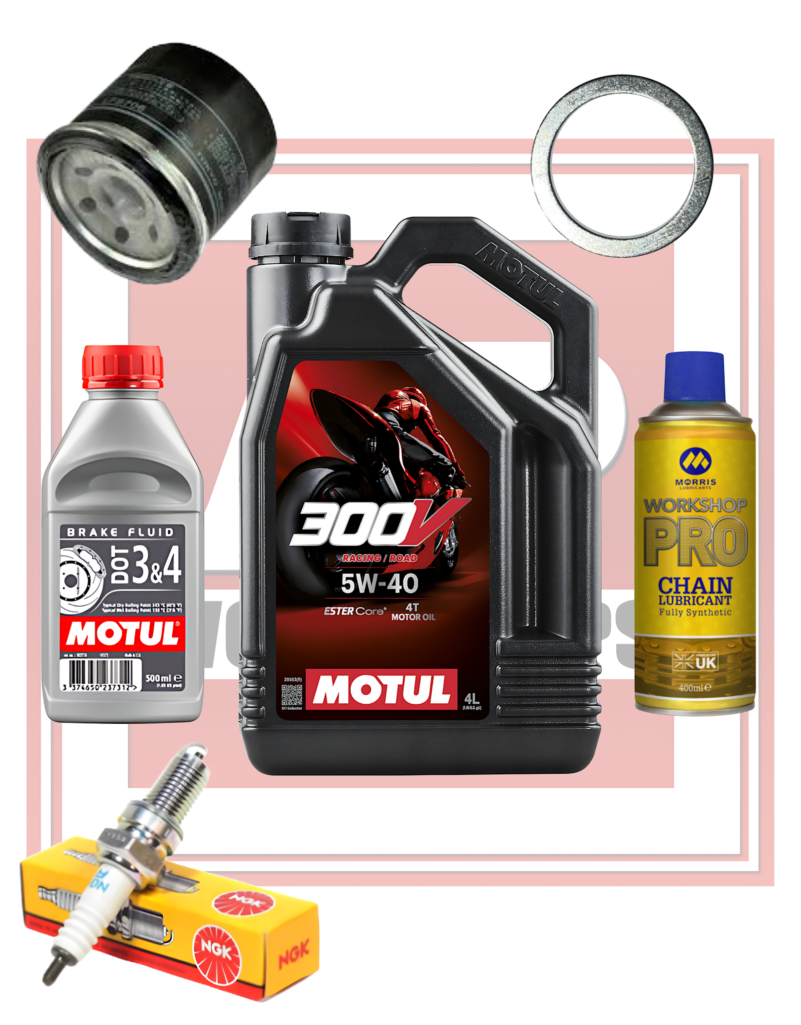 Full Service Kit RSV4 15 - 19
