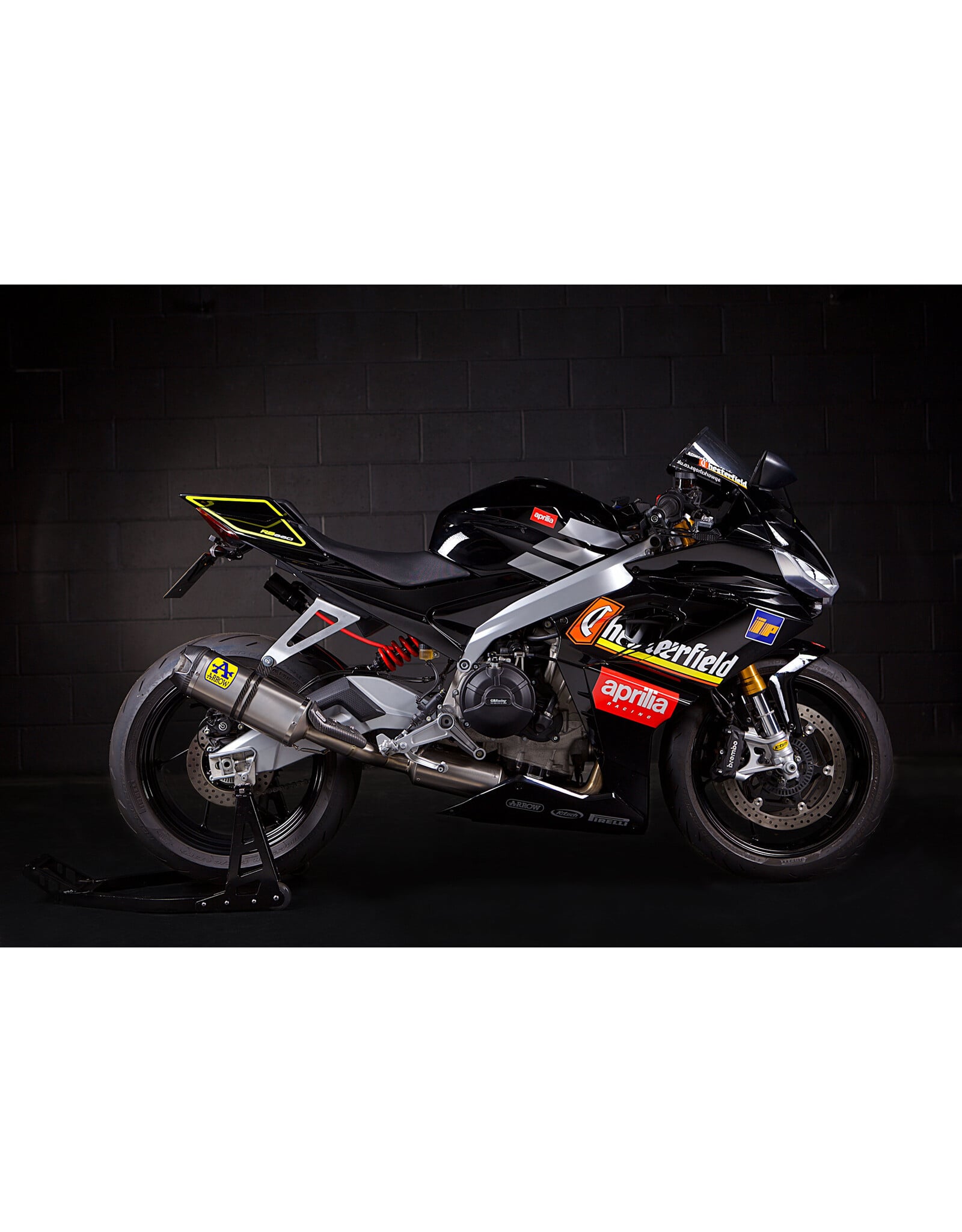 Arrow RS660 & Tuono Titanium exhaust system