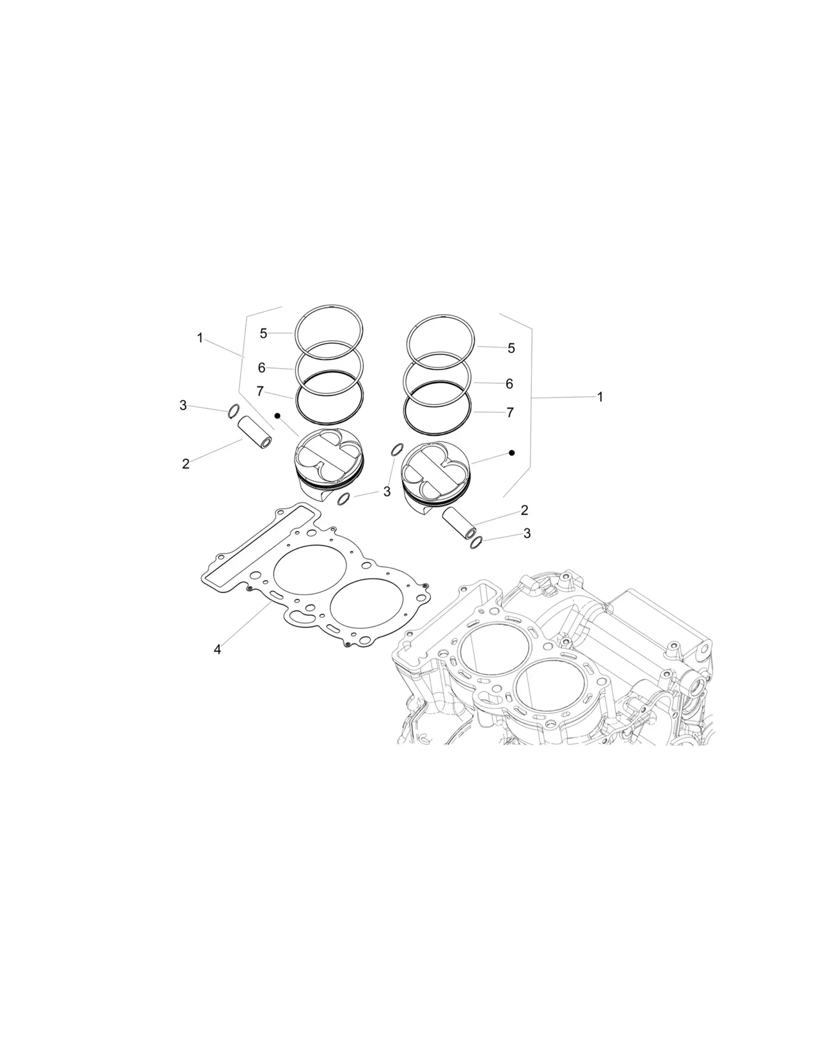Aprilia Aprilia RS660 Head Gasket 1A011923