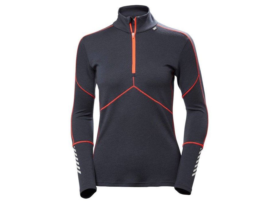 Helly Hansen Hh Lifa Wms Merino Classic 1/2 Zip Graphite Blue