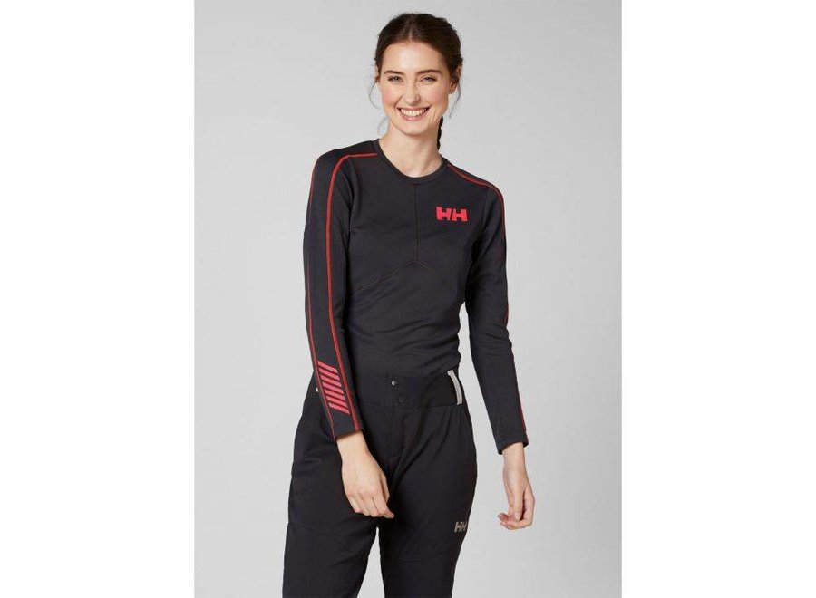 Helly Hansen Hh Lifa Wms Active Crew Ebony