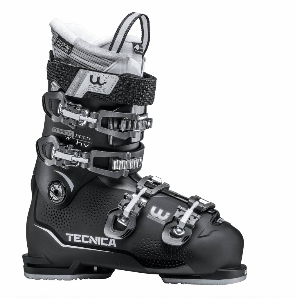 Tecnica Mach-Sport 95 Hv W Black Ski Boots - Snowfit