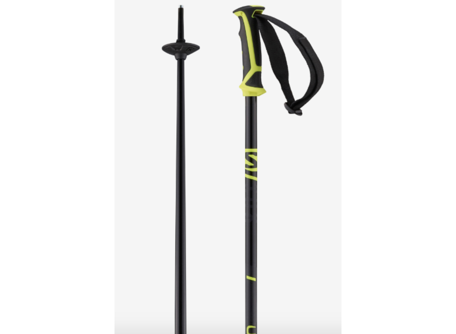 X 08 Poles Grey/Yellow Ski Poles Snowfit