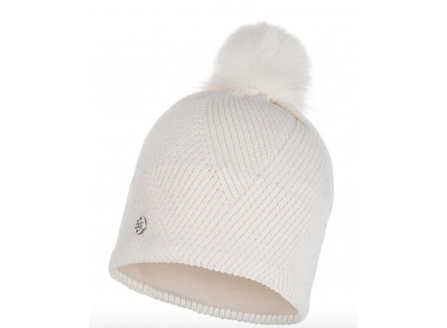 Buff Disa Knitted Hat - Fog