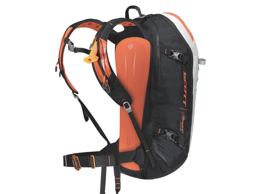 Patrol E1 Backpack Including Avi System Black Gery tangerine orange 30L W20/21