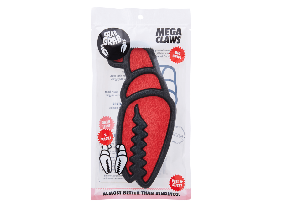 CrabGrab Mega Claw Black Red