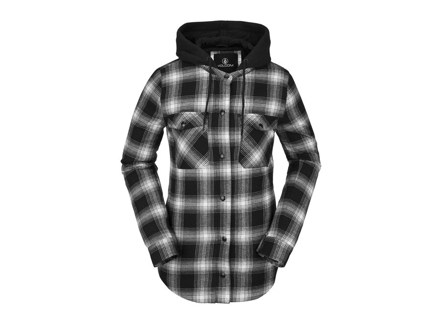 Womens hooded flannel shirts Clearance