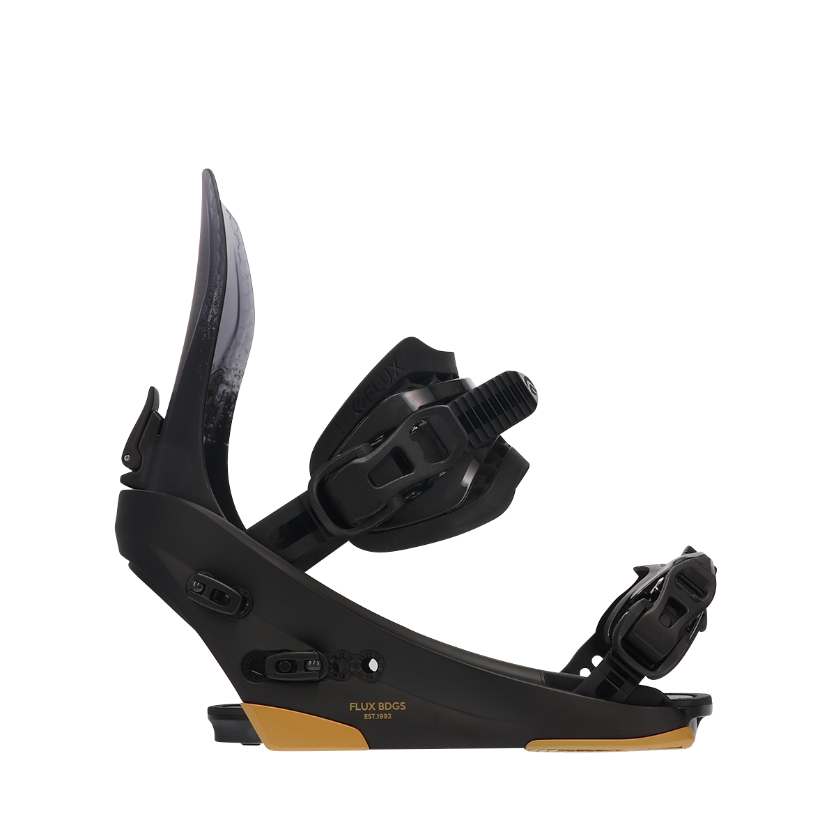 Flux CV Snowboard Binding Black Fade - Snowfit