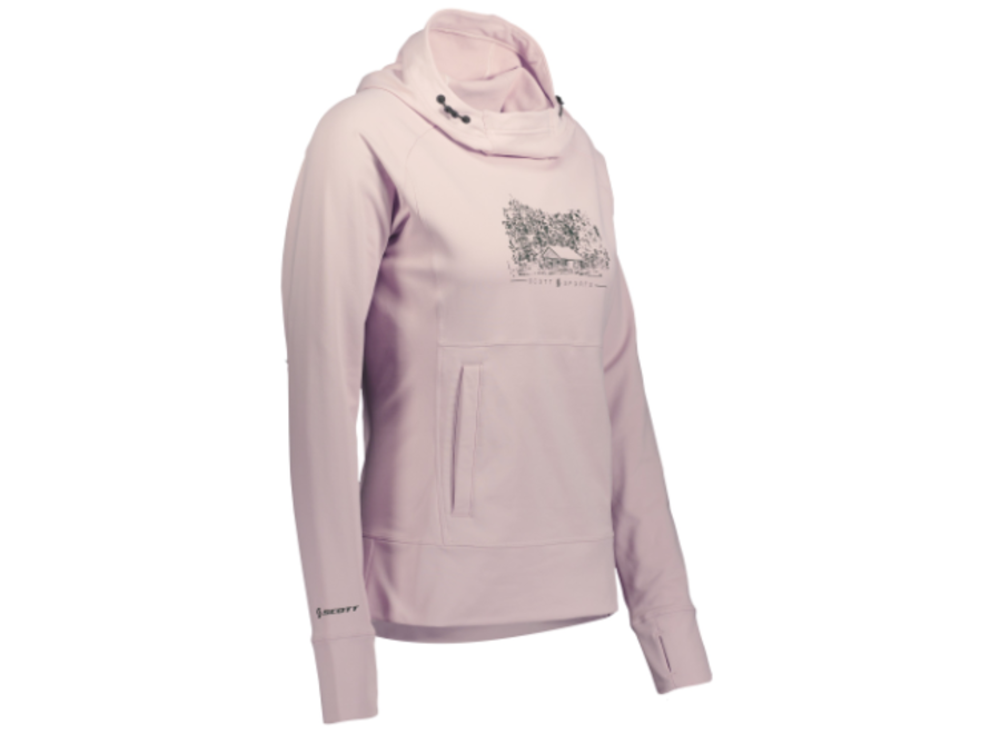 Scott Pullover W's Defined Mid Pale Pink