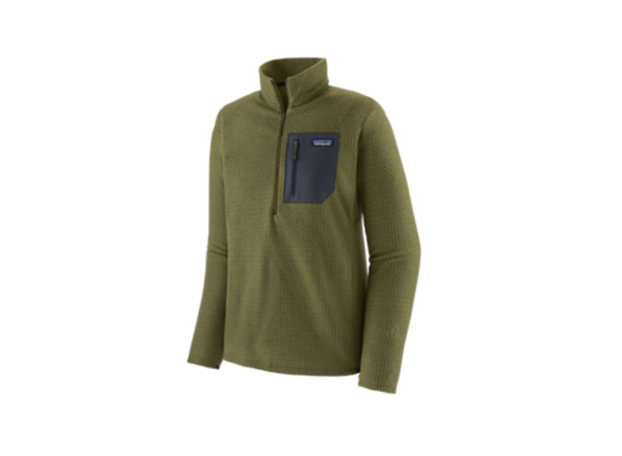 R1 Air Zip Neck Palo Green - Snowfit