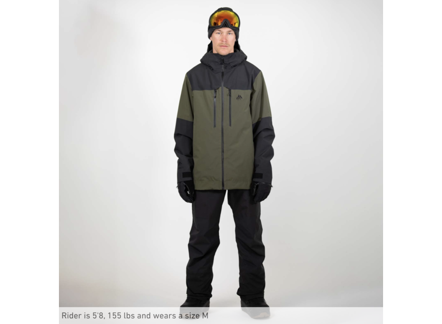 Jones  Mountain Surf Parka Pine Green