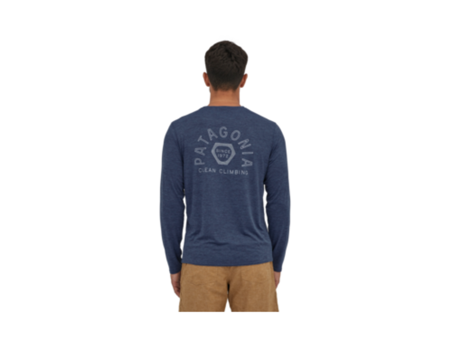 M's L/S Cap Cool daily Graphic Shirt 