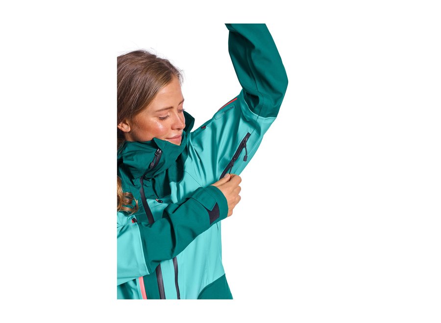 Ortovox 3L Guardian Shell Jacket Wm'S Pacific Green