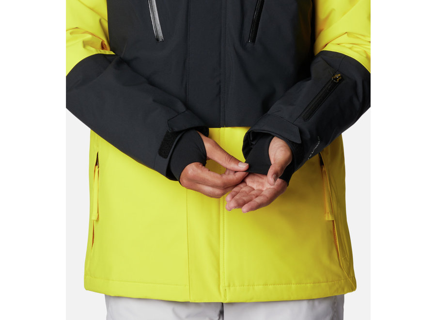 Columbia Aerial Ascende Jacket Laser Lemon