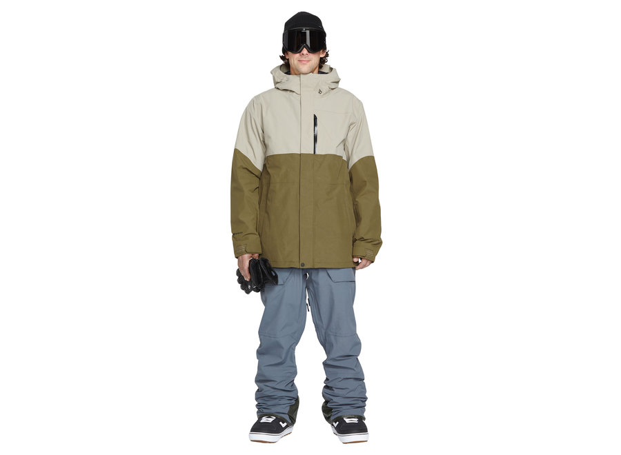 Volcom L Gore-Tex Jacket Dark Khaki