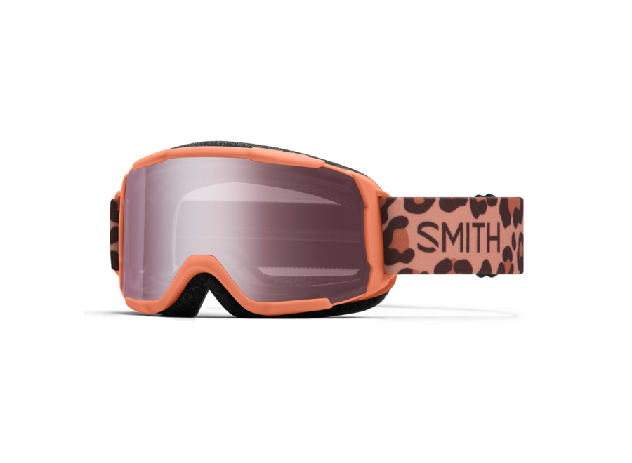 Smith Daredevil Snow Goggle Coral Cheetah Print