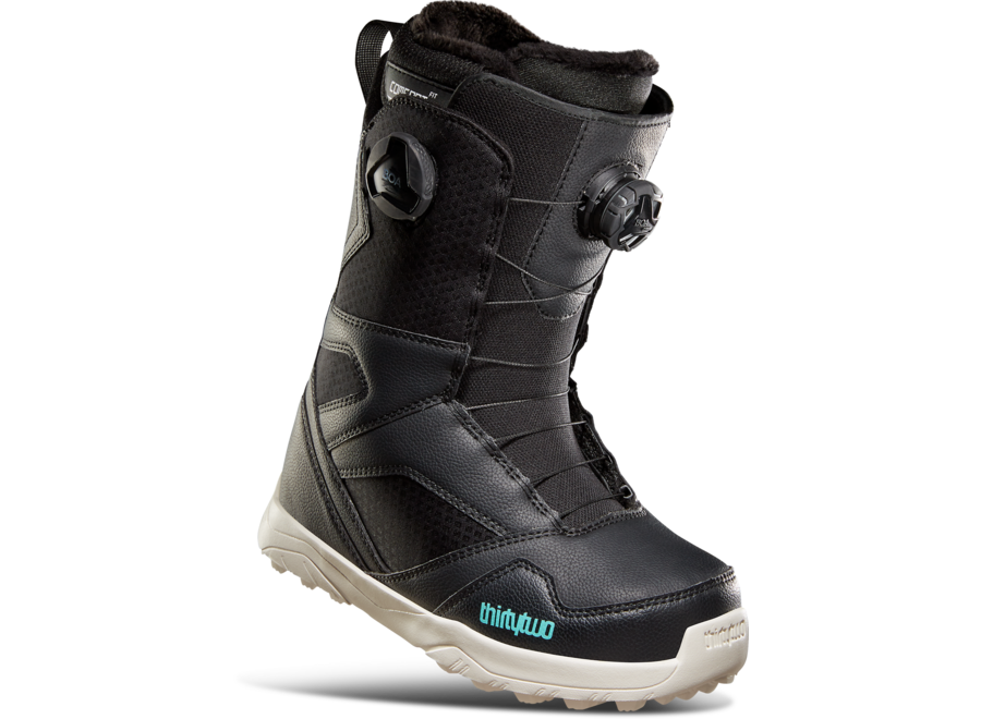 Thirtytwo  Stw Double Boa W'S '22 Black Snowboard Boot