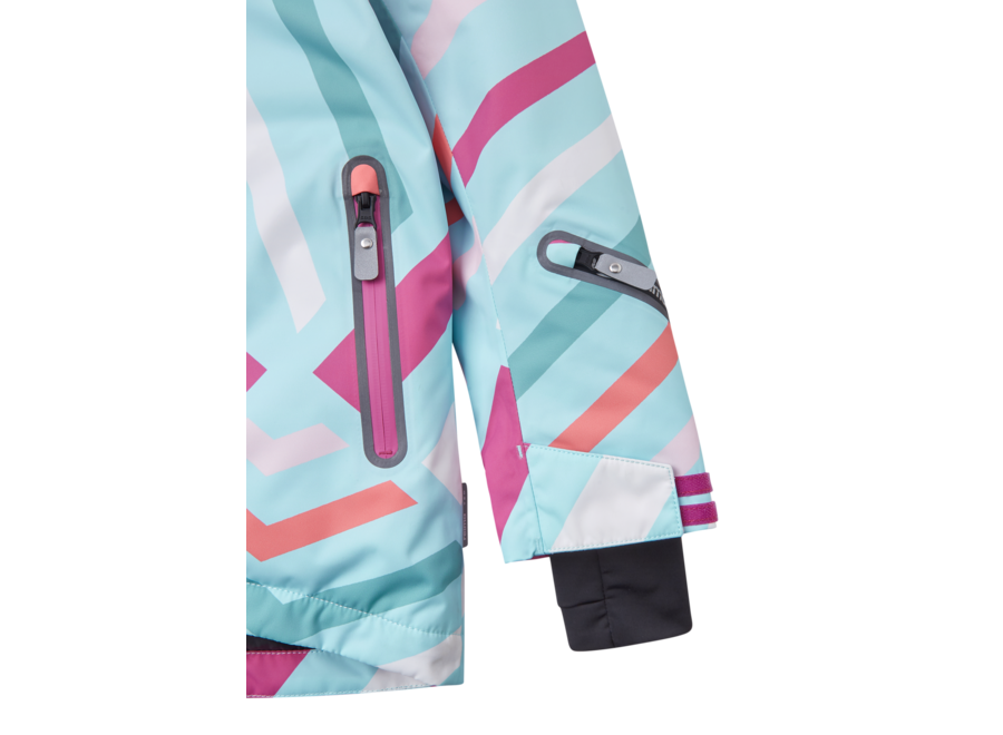 Reima Kiiruna Kids Ski Jacket Light Turquoise