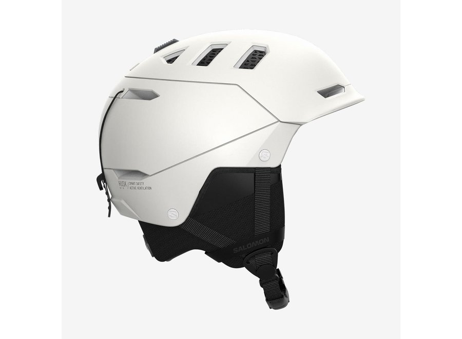 Salomon Husk Pro Mips White Snow Helmet