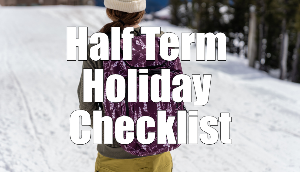Half Term Holiday Checklist