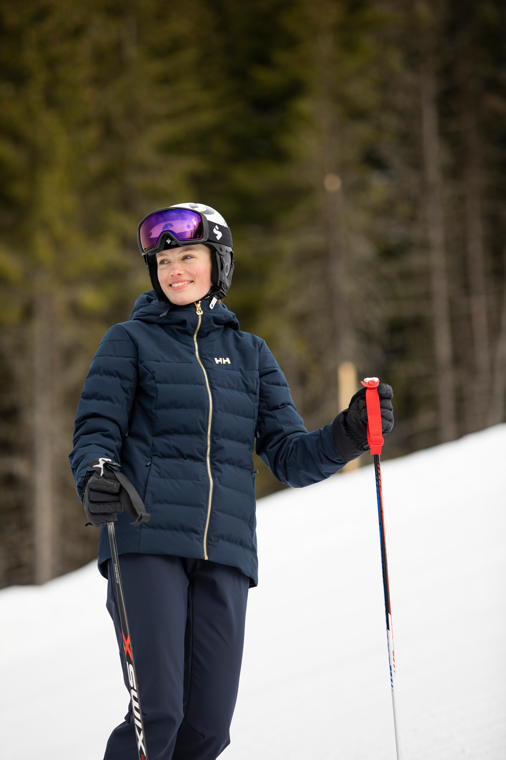 Helly Hansen, Avanti Stretch ski pants women snow white