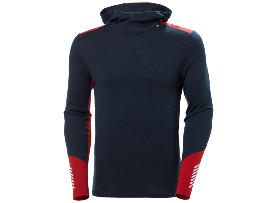 Helly Hansen Lifa Merino Midweight Hoodie Navy Marine