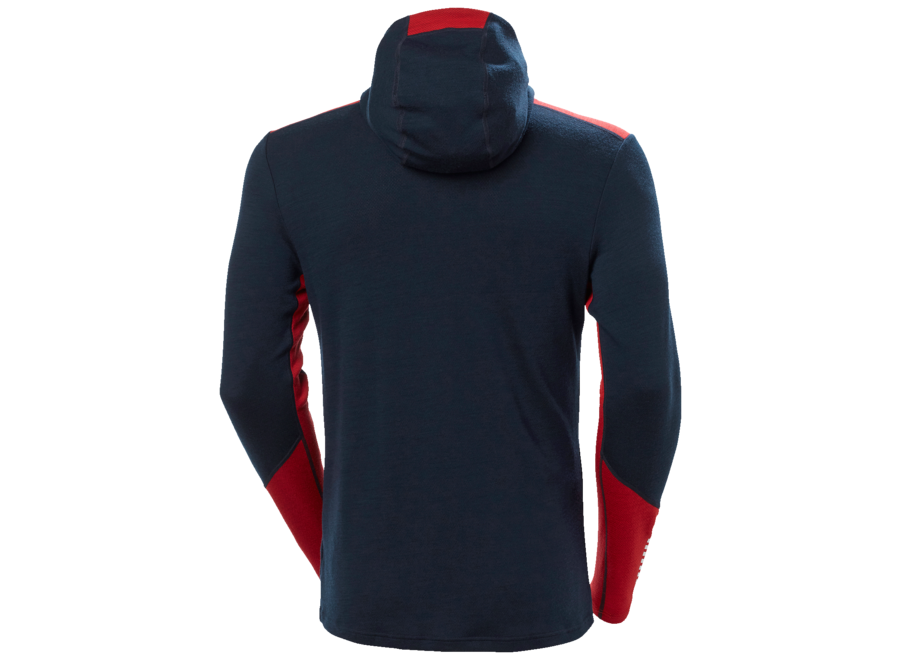 Helly Hansen Lifa Merino Midweight Hoodie Navy Marine