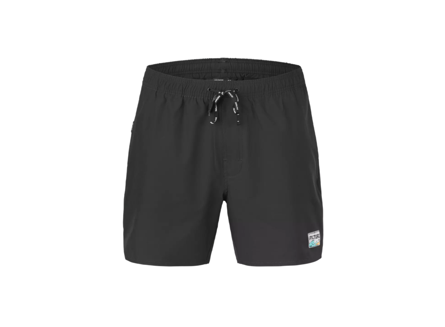 Picture PIAU Solid Boardshorts Black
