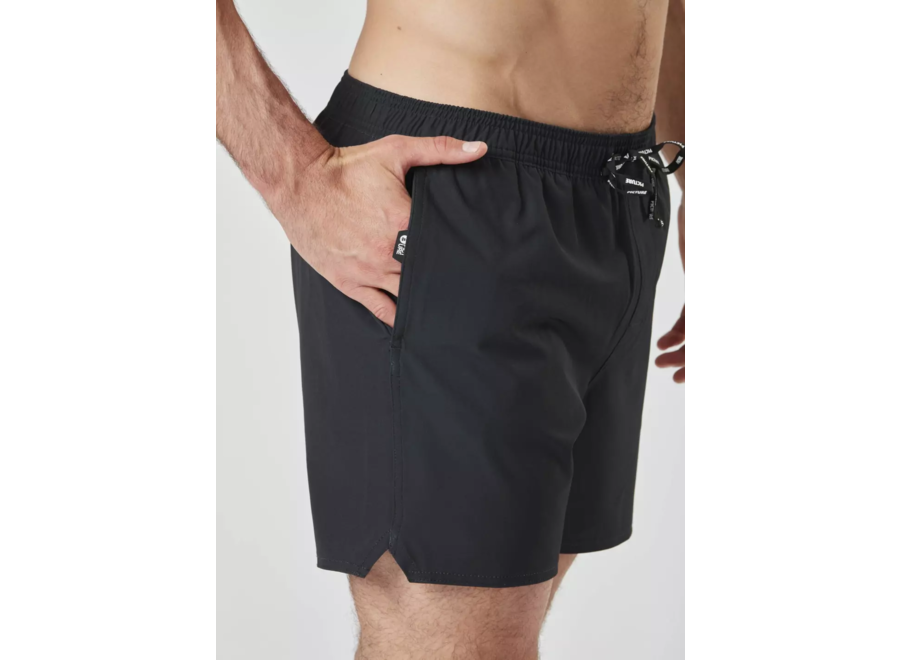 Picture PIAU Solid Boardshorts Black