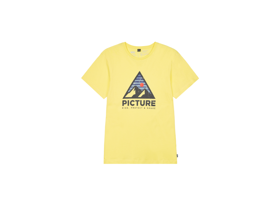 Picture Authentic Tee T-Shirt Lemon Drop